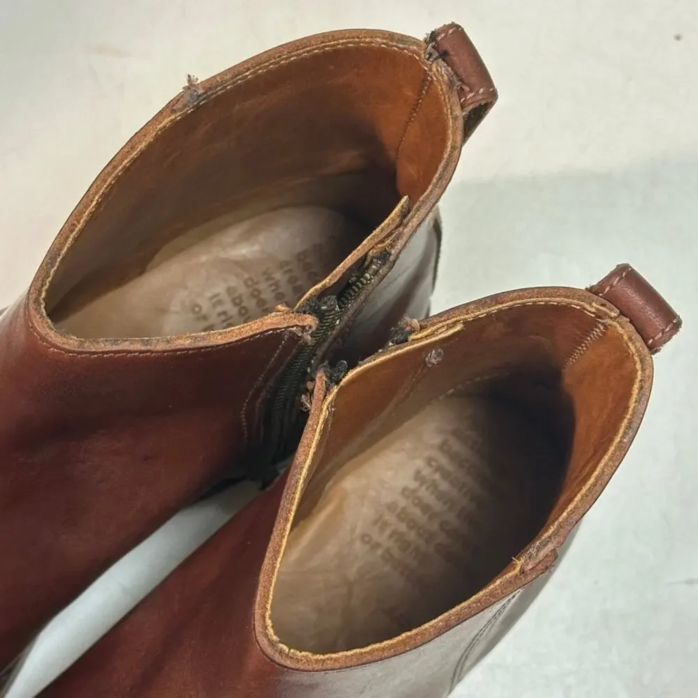 NWOT Rancourt & Co x Helm Pablo Boot Zipper Moto Horween Made in Maine USA 8.5 D
